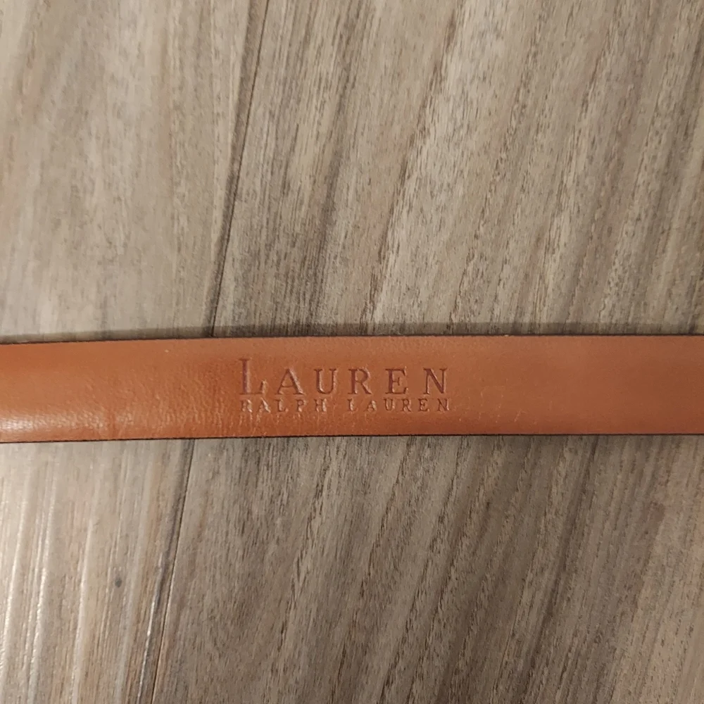 Lauren RL leather belt